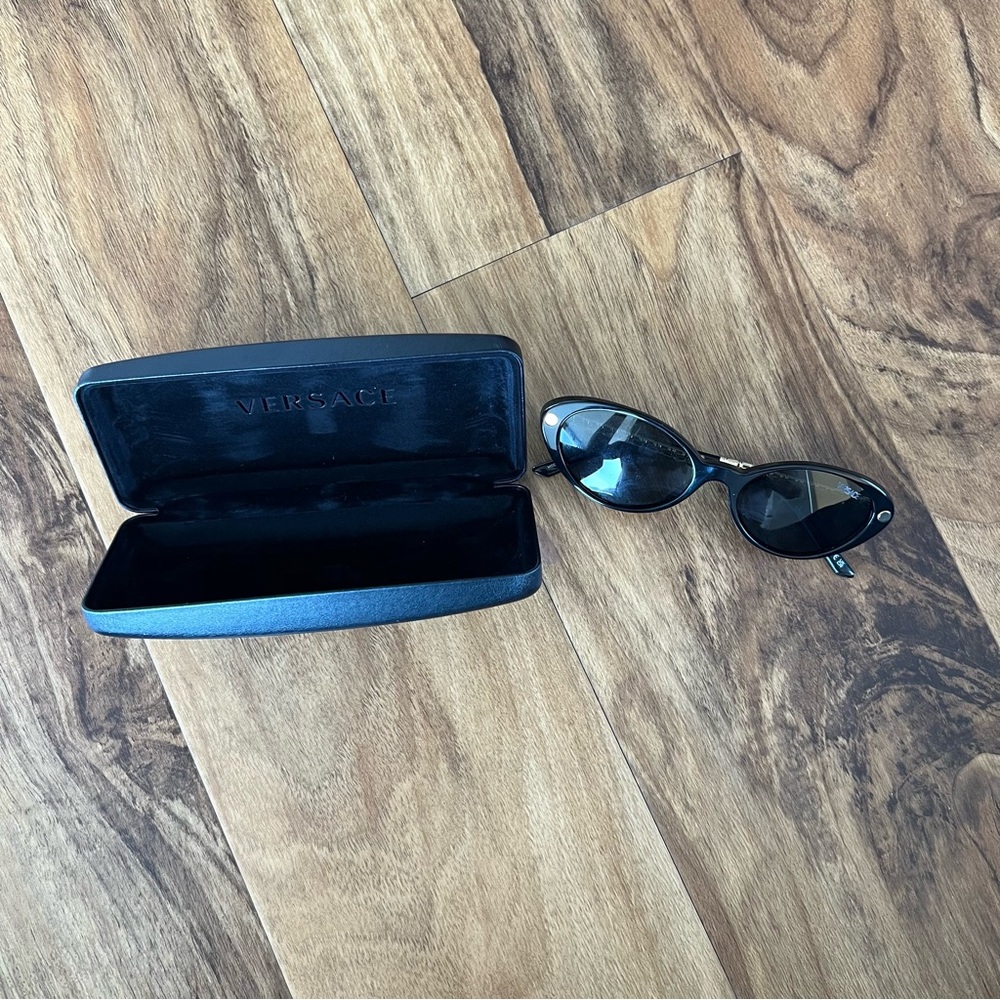 Versace oval sunglasses